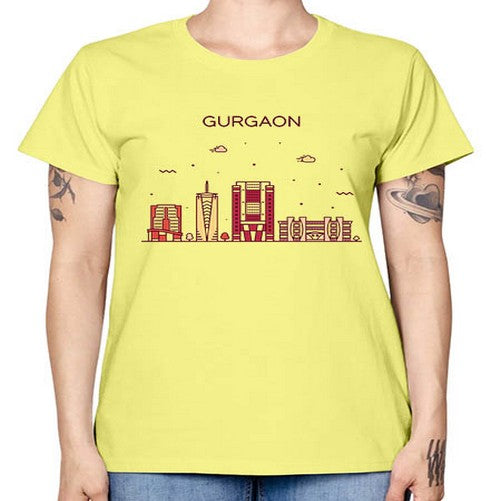 Gurgaon 799# - cities -  Missy T-Shirt