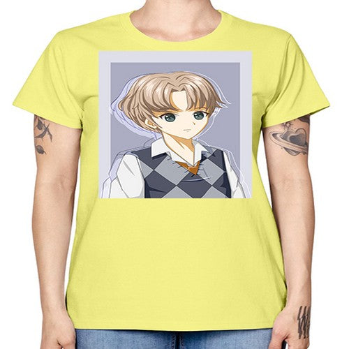 Handsome and cool boy with uniform 34# - anime -  Missy T-Shirt