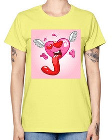 Heart 139# - cartoon general -  Missy T-Shirt