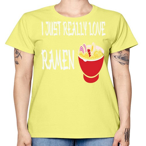 I Just Love Ramen Japanese Anime 238# - anime -  Missy T-Shirt
