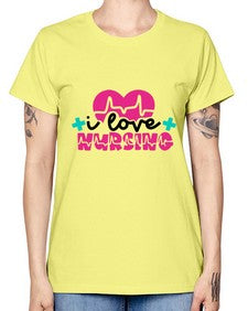 I Love Nursing Style Style 896# - nurse -  Missy T-Shirt