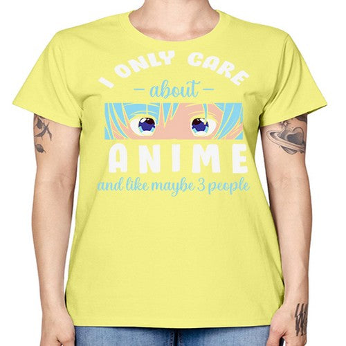 I Only Like People Anime Japanese 241# - anime -  Missy T-Shirt
