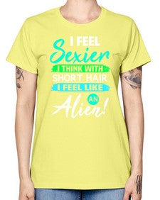 I feel sexier with short hair 12# - ufo -  Missy T-Shirt
