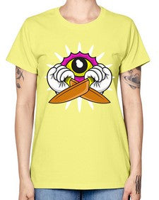 I spy you 140# - cartoon general -  Missy T-Shirt