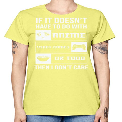 If It NotAnime Game Or Anime 246# - anime -  Missy T-Shirt