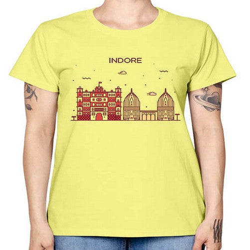 Indore 953# - cities -  Missy T-Shirt