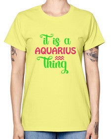 It is a aquarius thing 252# - aquarius -  Missy T-Shirt