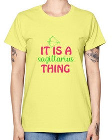 It is a sagittarius thing 257# - sagittarius -  Missy T-Shirt