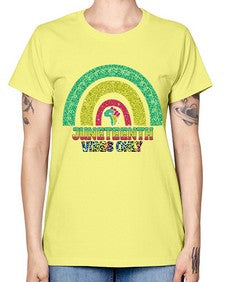 Juneteenth Vibes Only 5# - black juneteenth -  Missy T-Shirt