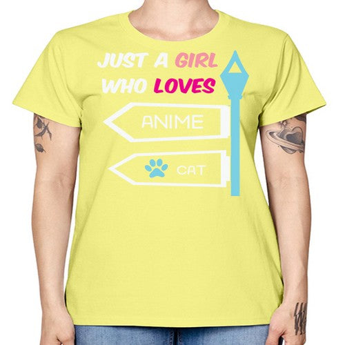 Just A Girl Who Loves Anime 264# - anime -  Missy T-Shirt