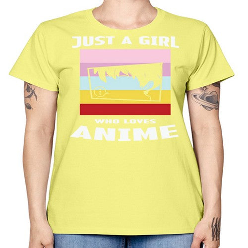 Just A Girl Who Loves Anime 265# - anime -  Missy T-Shirt