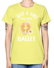 Just a girl who loves ballet 149# - ballet -  Missy T-Shirt