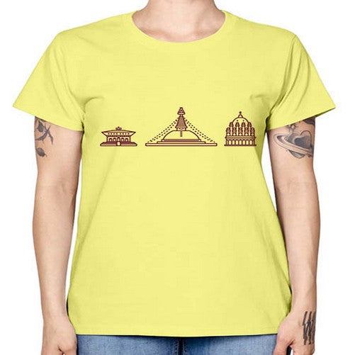 Kathmandu 1030# - cities -  Missy T-Shirt