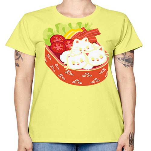 Kawaii Cat Boxed Lunch Anime Anime 266# - anime -  Missy T-Shirt