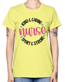 Kind Caring Nurse Style Style 1033# - nurse -  Missy T-Shirt
