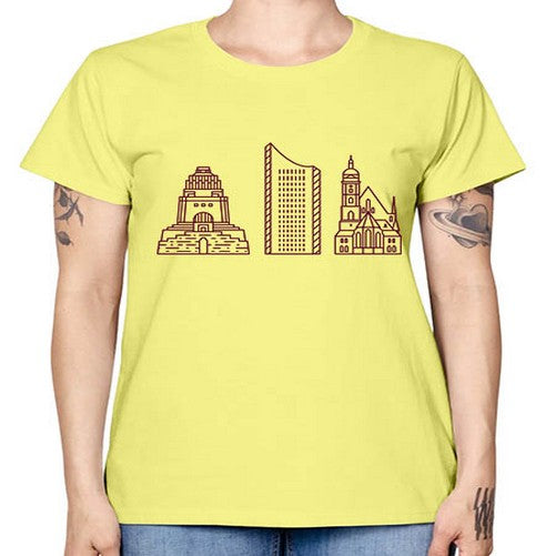 Leipzig 1127# - cities -  Missy T-Shirt