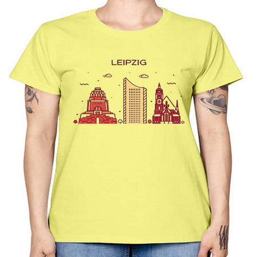 Leipzig 1128# - cities -  Missy T-Shirt