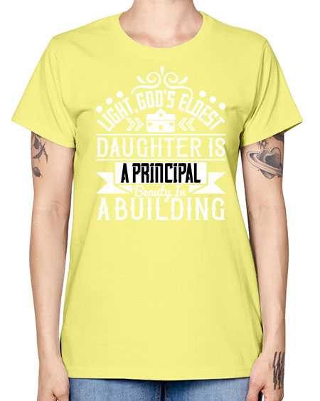 Light Gods eldest daughter is a principal beauty in a building Style 274# - architect -  Missy T-Shirt