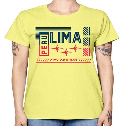 Lima 1138# - cities -  Missy T-Shirt
