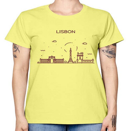 Lisbon 1145# - cities -  Missy T-Shirt