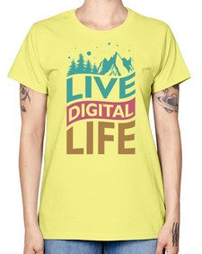 Live Digital Life 7# - internet -  Missy T-Shirt