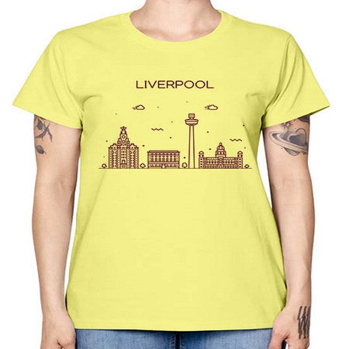 Liverpool 1150# - cities -  Missy T-Shirt