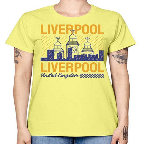 Liverpool 1152# - cities -  Missy T-Shirt