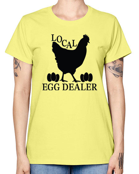Local Egg Dealer - chicken -  Missy T-Shirt