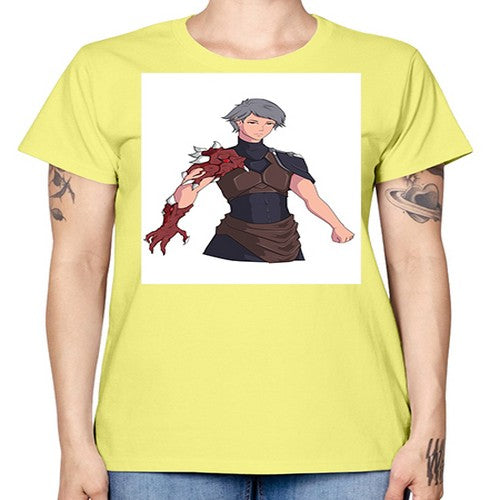 Man has parasite on hand 14# - anime -  Missy T-Shirt