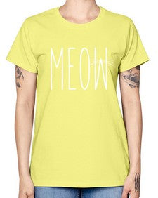 Meoww - cats -  Missy T-Shirt