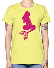 MermaidMandalaUpdated 933# - mandala -  Missy T-Shirt