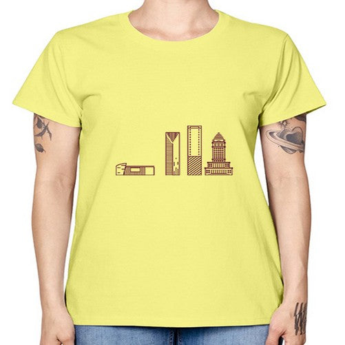 Miami 1283# - cities -  Missy T-Shirt