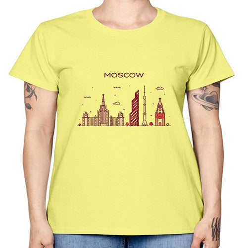 Moscow 1357# - cities -  Missy T-Shirt