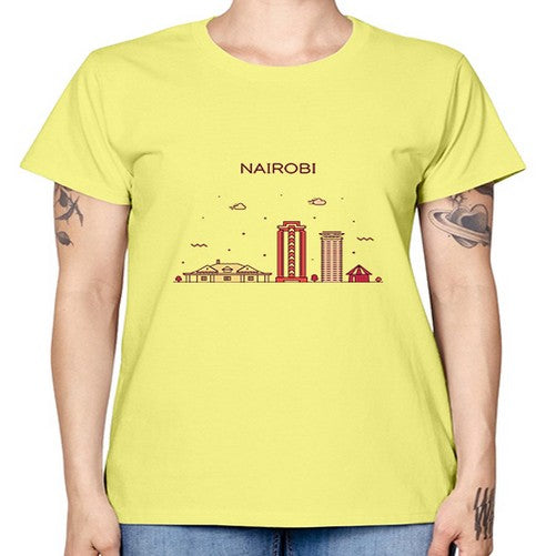Nairobi 1404# - cities -  Missy T-Shirt