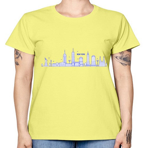 New York 1476# - cities -  Missy T-Shirt