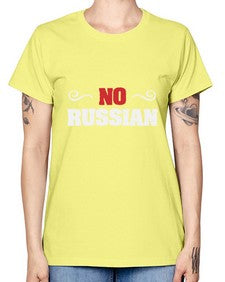 No Russian 37# - video games -  Missy T-Shirt