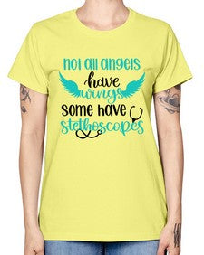 Not All Angels Have Style Style 1134# - nurse -  Missy T-Shirt