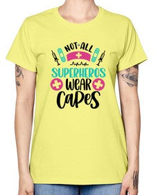 Not All Superheros Style Style 1138# - nurse -  Missy T-Shirt