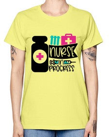 Nurse In Progress Style Style 1161# - nurse -  Missy T-Shirt