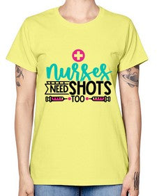 Nurses Need Shoot Too Style Style 1249# - nurse -  Missy T-Shirt