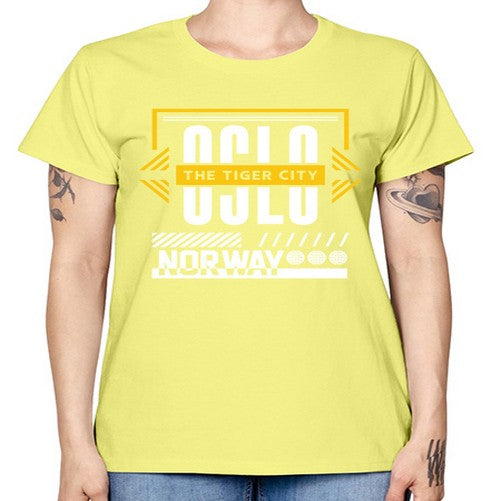 Oslo 1553# - cities -  Missy T-Shirt