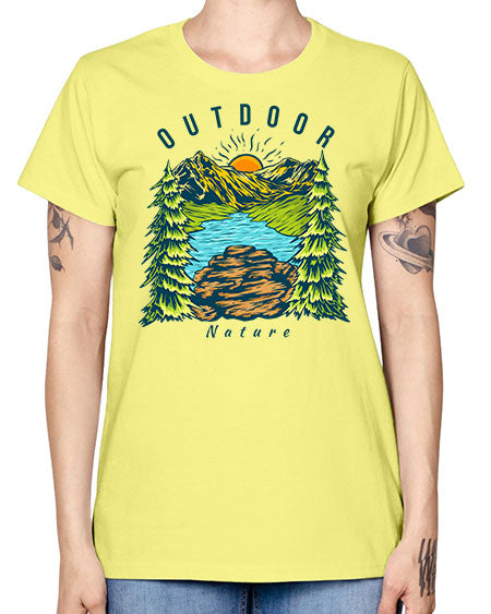 Outdoor Nature 17# - nature -  Missy T-Shirt