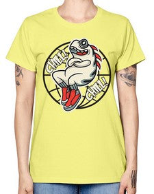 Pay the chills 201# - cartoon general -  Missy T-Shirt