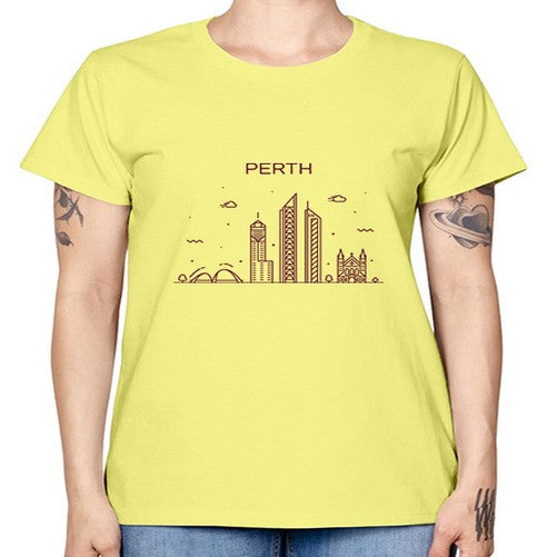 Perth 1595# - cities -  Missy T-Shirt