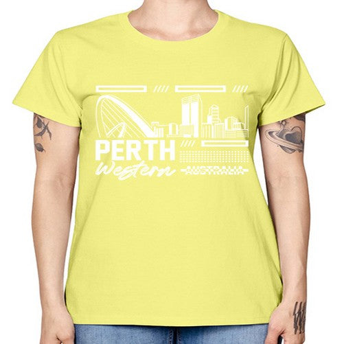 Perth 1597# - cities -  Missy T-Shirt