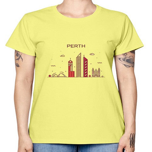 Perth 1598# - cities -  Missy T-Shirt