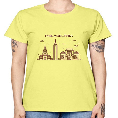 Philadelphia 1602# - cities -  Missy T-Shirt