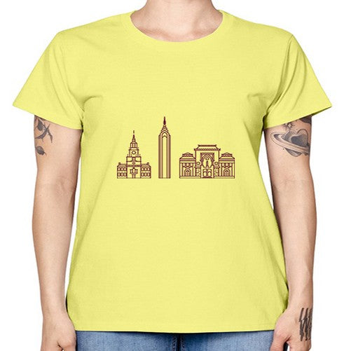 Philadelphia 1603# - cities -  Missy T-Shirt
