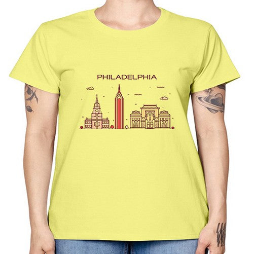 Philadelphia 1605# - cities -  Missy T-Shirt