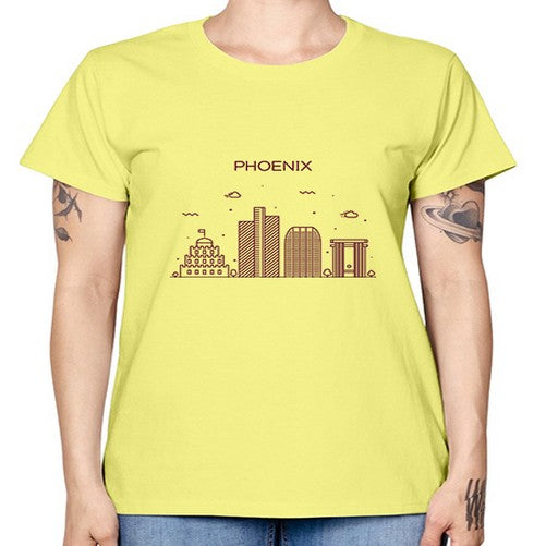 Phoenix 1612# - cities -  Missy T-Shirt